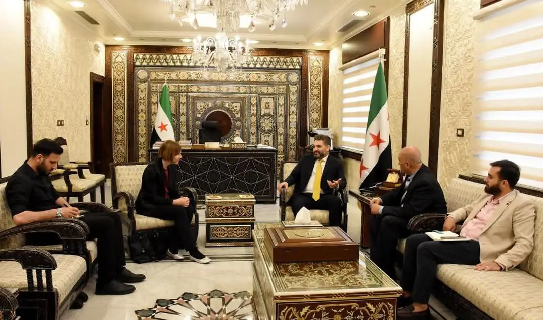 وزير الثقافة يبحث مع القائمة بأعمال السفارة الألمانية في دمشق آفاق التعاون الثقافي بين البلدين 